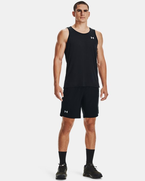 Under Armour UA Streaker Run Singlet Tank Top Herre Sort | cyu73UR5FiB