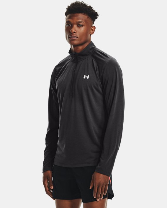 Under Armour UA Streaker Run ½ Zip Sweatshirt Herre Grå | eBLEUo513HV