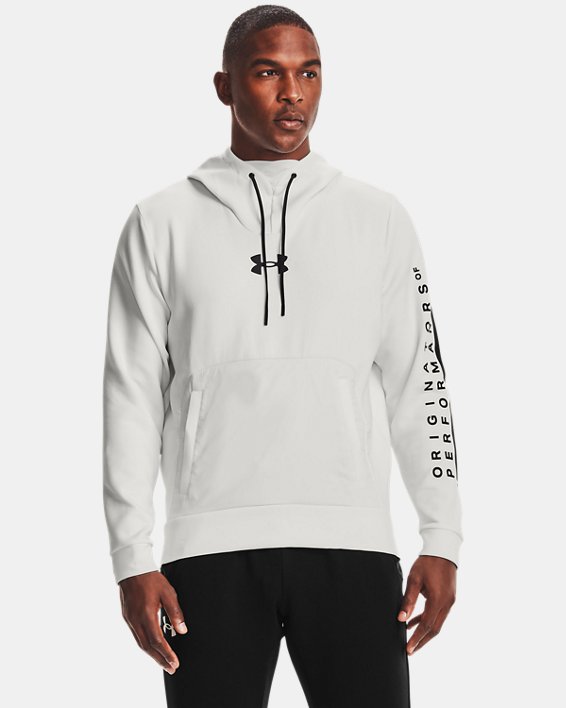 Under Armour UA Summit Knit Hættetrøje Herre Sort Hvide / Sort | w1PPm6JStRG