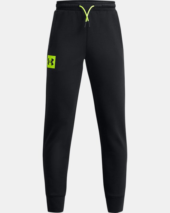 Under Armour UA Summit Knit Shorts Drenge Sort / Gul | kYFnqte5LRB