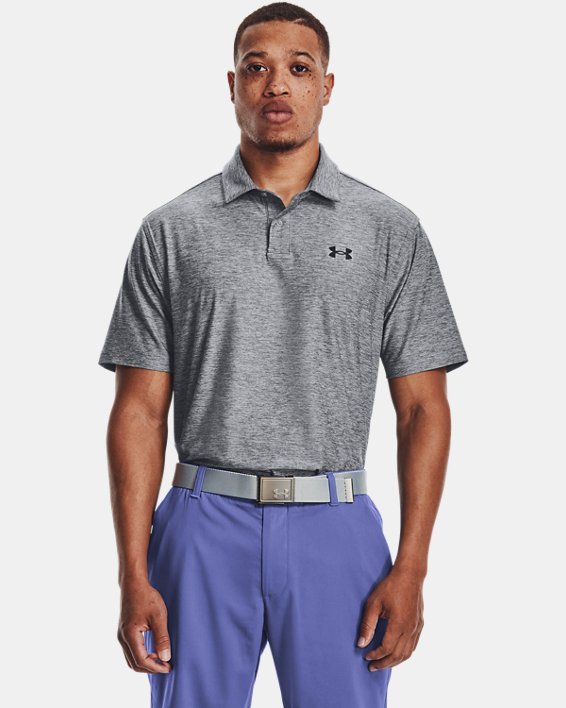 Under Armour UA T2G Polo Shirt Herre Grå / Sort | DqwVFqHcd8A