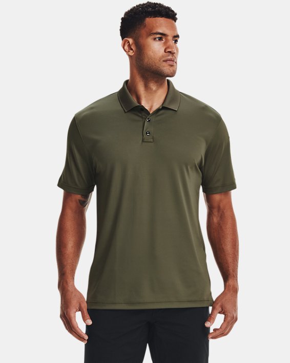 Under Armour UA Tactical Performance 2.0 Polo Shirt Herre Blå Grøn | NZ1B8s7Ledt