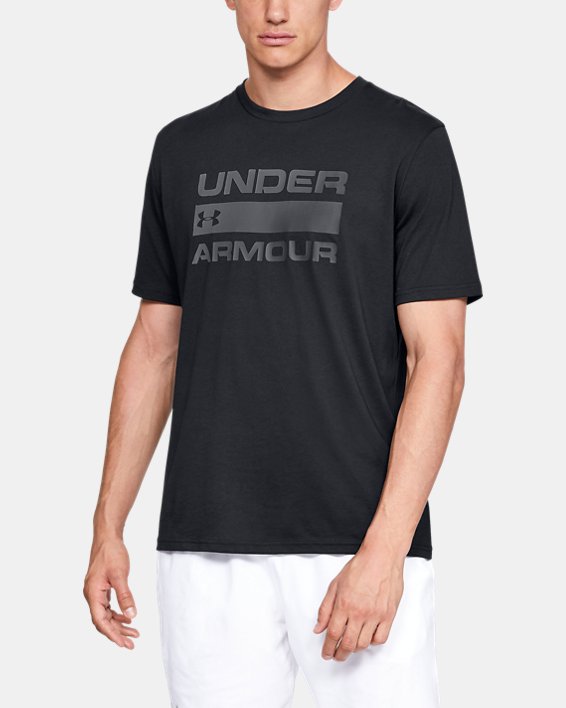 Under Armour UA Team Issue Wordmark Løbetøj Herre Sort / Grå | frpbB4CiZci