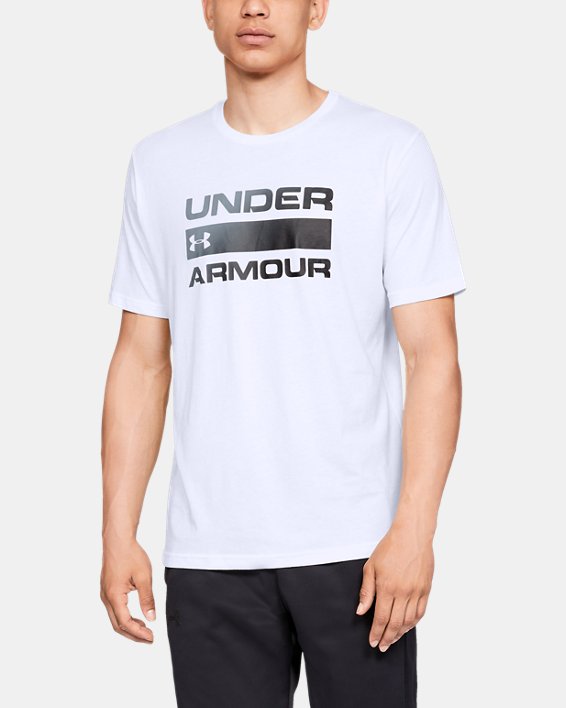 Under Armour UA Team Issue Wordmark Løbetøj Herre Hvide / Sort | zP5B2qwjaoz