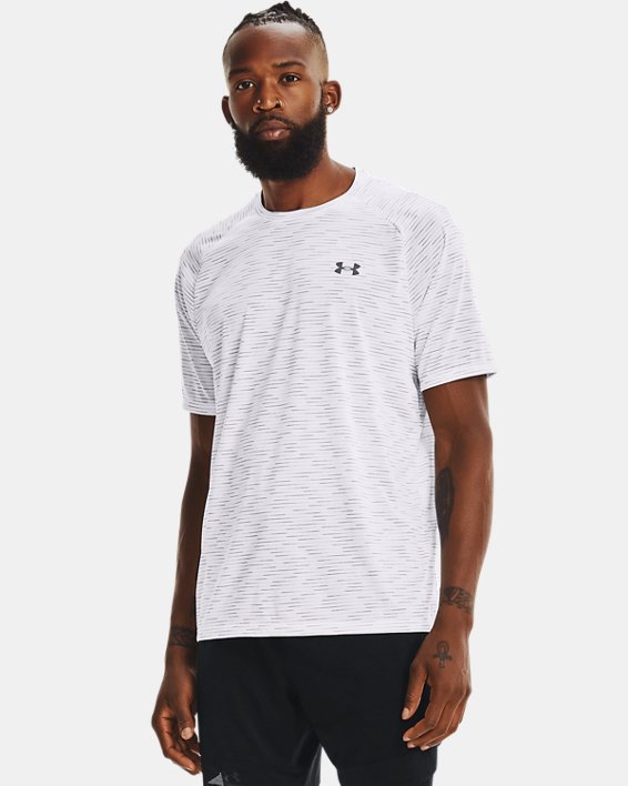 Under Armour UA Tech™ 2.0 Dash Løbetøj Herre Hvide / Grå | VCUxeQb5P19