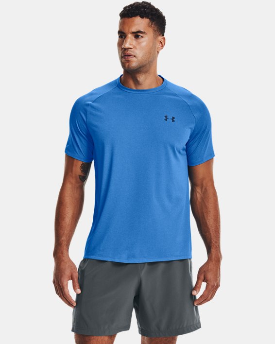 Under Armour UA Tech™ 2.0 T-Shirt Løbetøj Herre Blå | t3hlyr1bQRs