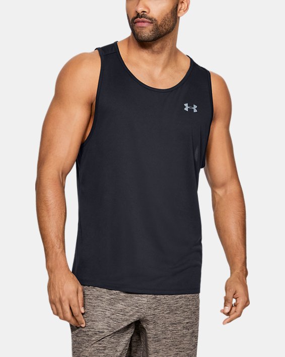 Under Armour UA Tech™ 2.0 Tank Top Herre Sort / Grå | mHmvZJvUyuP