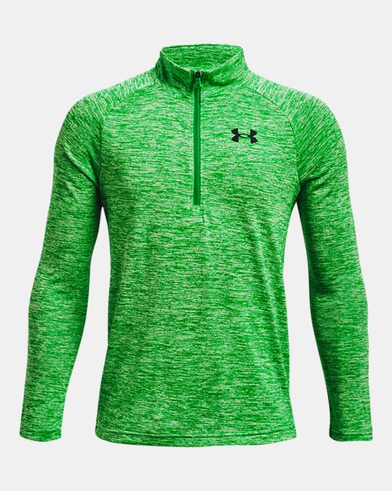Under Armour UA Tech™ 2.0 ½ Zip Løbetøj Drenge Grøn / Sort | 6d3MfVmIRS6