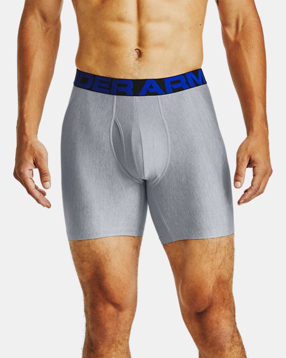 Under Armour UA Tech™ 6" Boxerjock® - 2-Pack Undertøj Herre Grå Lyse | l4199czz8ir