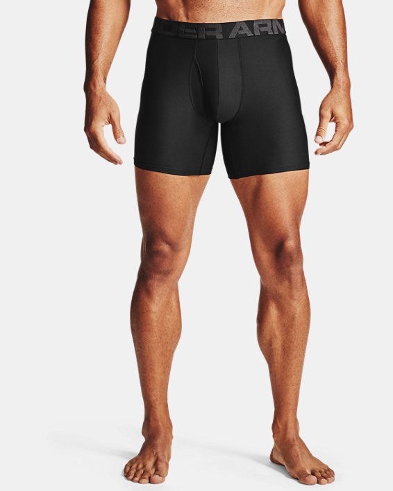 Under Armour UA Tech™ 6" Boxerjock® - 2-Pack Undertøj Herre Sort | tnKXa26B89g