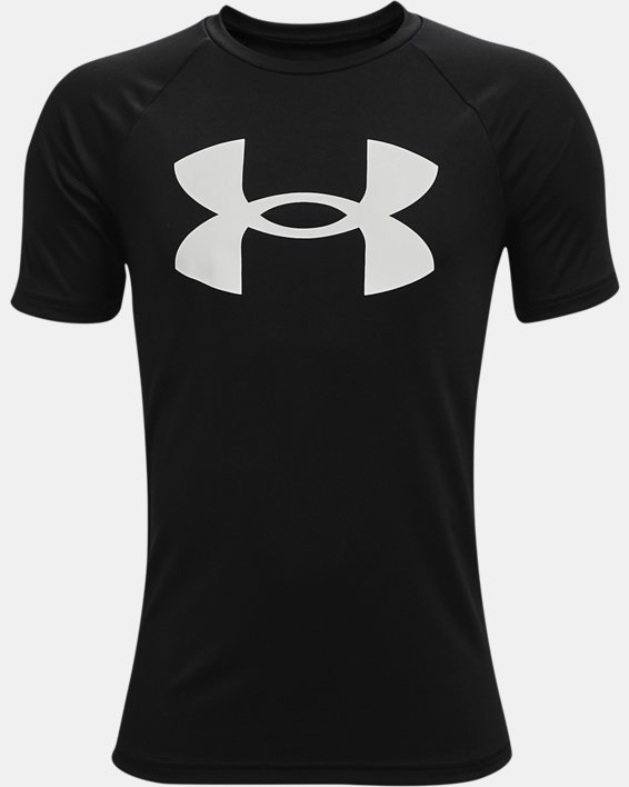 Under Armour UA Tech™ Big Logo Løbetøj Drenge Sort / Hvide | j8BoLfeoSnJ