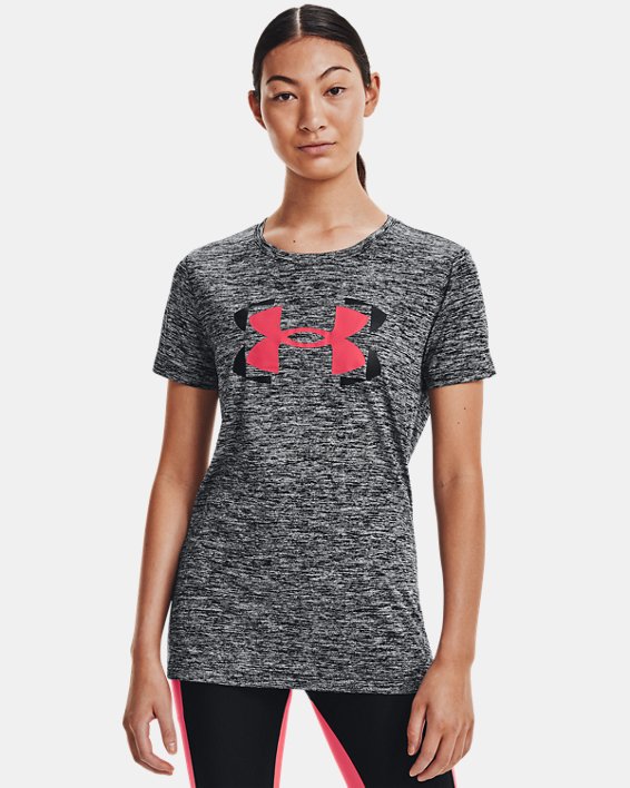 Under Armour UA Tech™ Twist Logo Løbetøj Dame Sort | tORFFwRwdWY