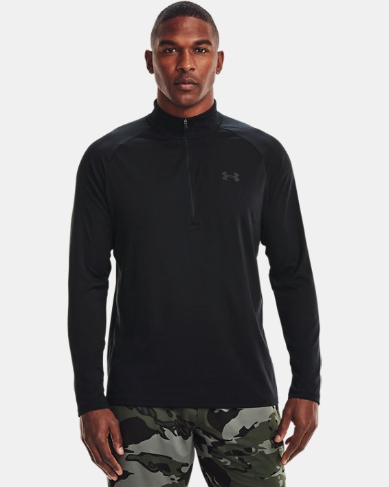Under Armour UA Tech™ ½ Zip Sweatshirt Herre Sort / Grå | vflqJLry14n