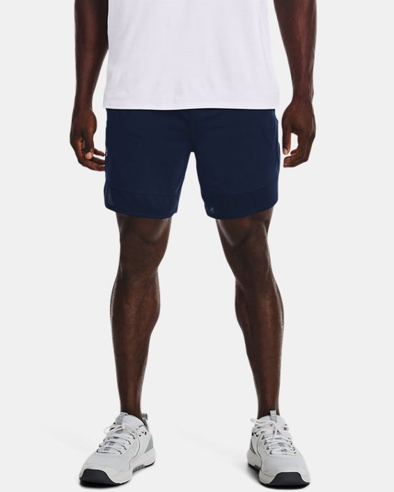 Under Armour UA Training Stretch 7" Shorts Herre Grå | Yn1JdlpXDx5