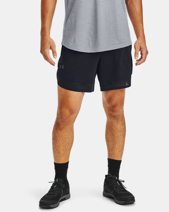 Under Armour UA Training Stretch 7" Shorts Herre Sort / Grå | k5nzFi5cX44