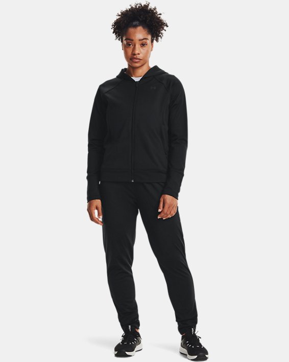 Under Armour UA Tricot Bukser Dame Sort | eAeLveOTH2J