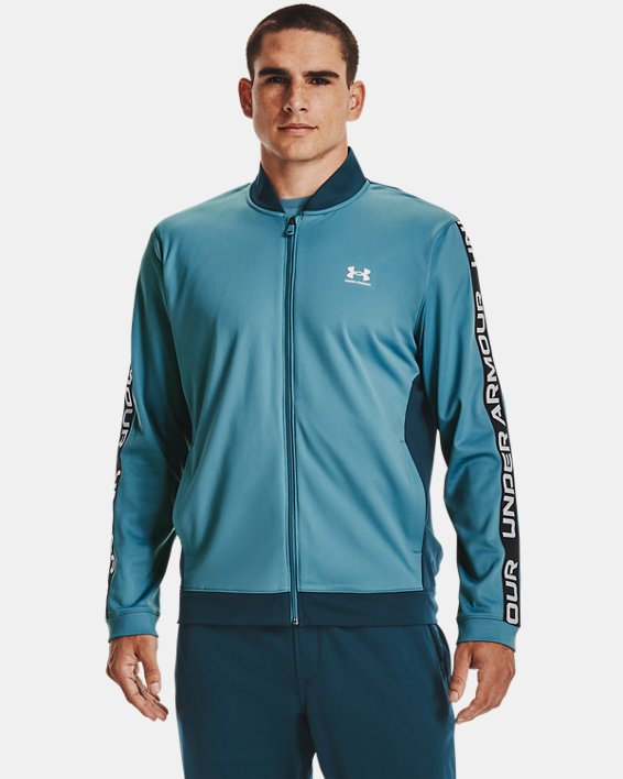 Under Armour UA Tricot Sweatshirt Herre Blå / Grå | 7hrADUtILHO