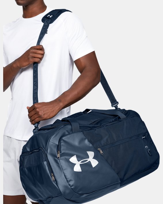 Under Armour UA Undeniable 4.0 Large Duffle Taske Herre Sølv | brdBb4tX7QI