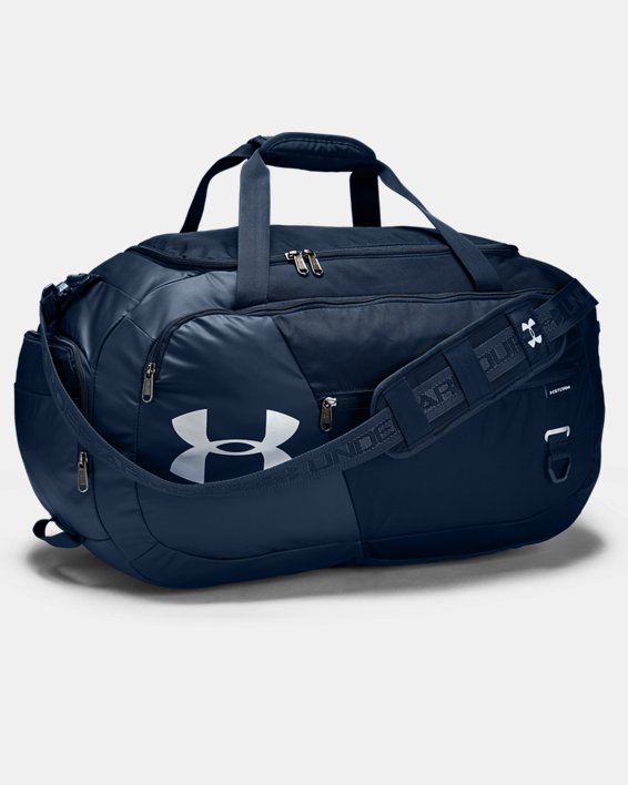 Under Armour UA Undeniable Duffle 4.0 Medium Duffle Taske Dame Sølv | YBSej5yoeP2