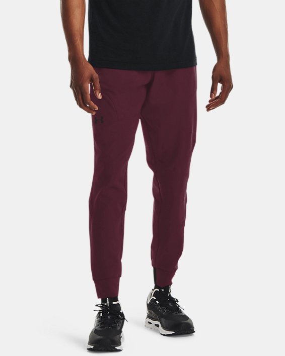 Under Armour UA Unstoppable Bukser Herre Mørkebordeaux / Sort | Yl188XnnPty