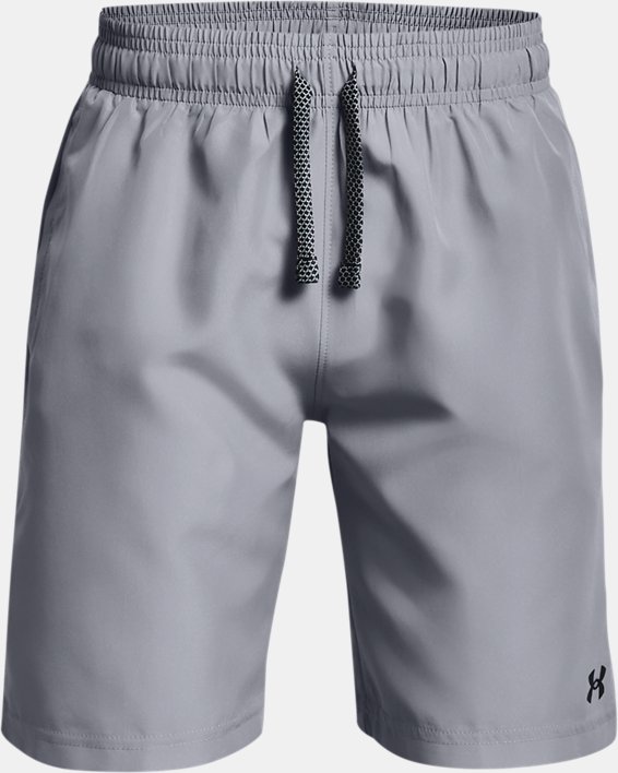 Under Armour UA Woven Shorts Drenge Grå / Sort | ZMy2f2Hj1qb