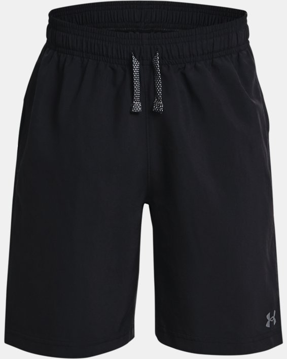Under Armour UA Woven Shorts Drenge Sort / Grå | gnRbuxSedQx