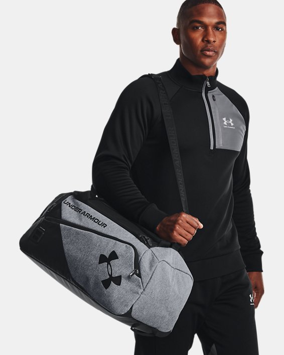 Under Armour Unisex UA Contain Duo Small Duffle Rygsække Herre Grå / Sort | eBXrkuAQ1aM