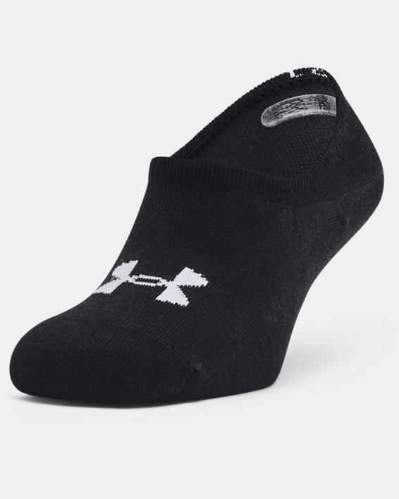 Under Armour Unisex UA Core Ultra Lo 3-Pack Sokker Dame Sort / Hvide | c3f2QmrMgLB