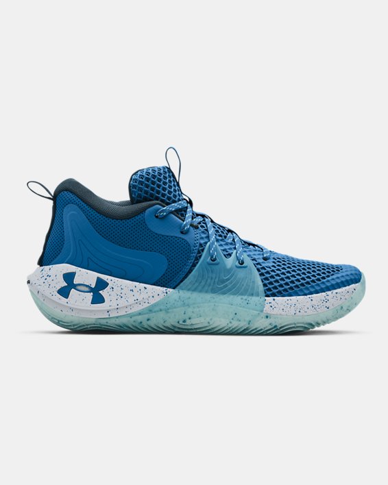 Under Armour Unisex UA Embiid One Basketball Sko Herre Blå | MYvgcXyd2dI