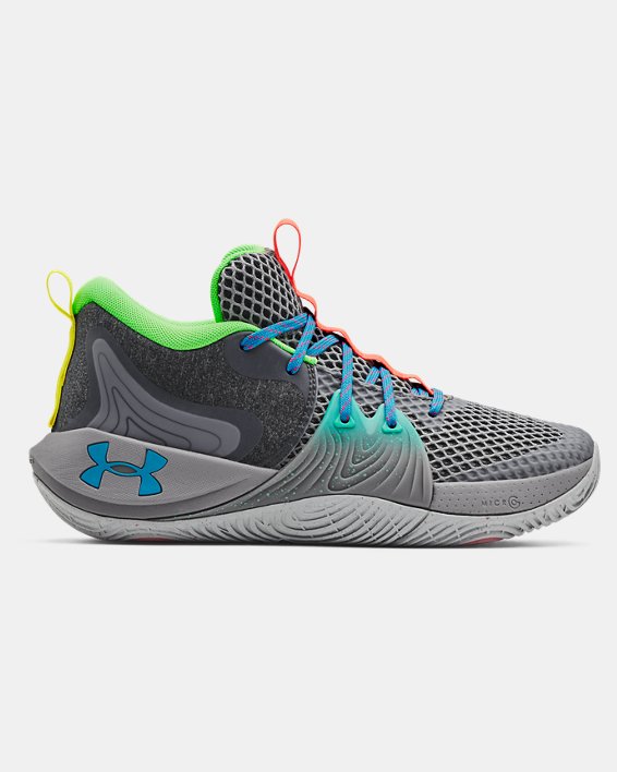 Under Armour Unisex UA Embiid One 'Gamer Night' Basketball Sko Herre Grå / Grå | MonENYHiH98