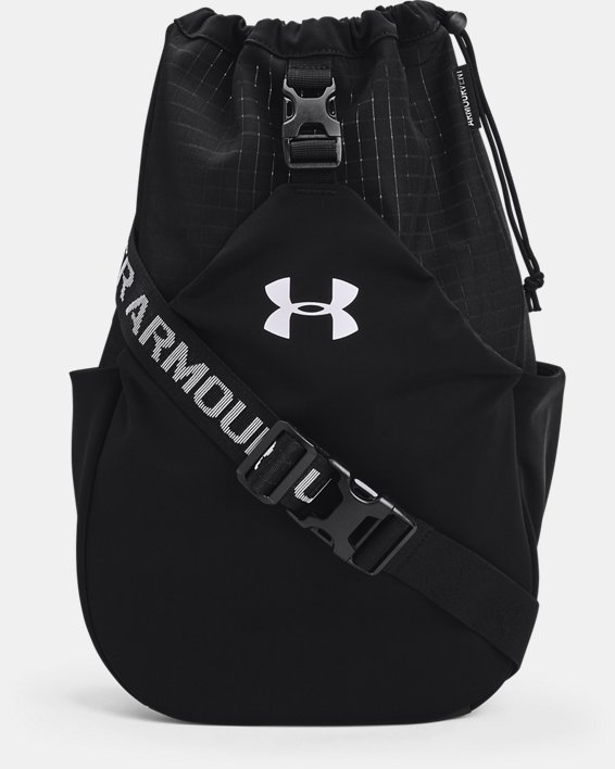 Under Armour Unisex UA Flex Sling Taske Dame Sort / Hvide | 2i2XhzSK5VE