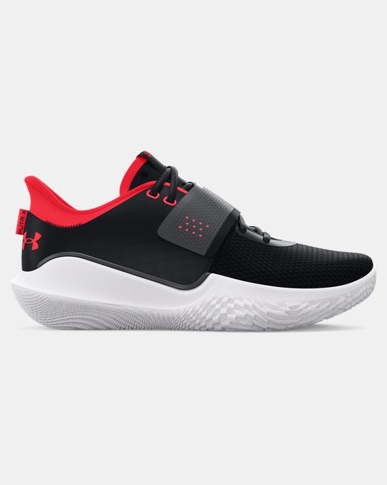 Under Armour Unisex UA Flow FUTR X Basketball Sko Herre Sort / Hvide | Cccg85NtQNG