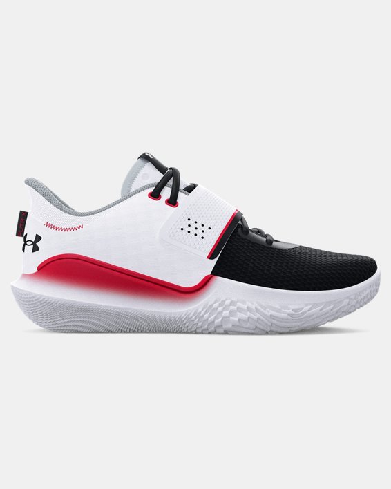 Under Armour Unisex UA Flow FUTR X Basketball Sko Herre Hvide / Sort | PyzcqL3zMmk