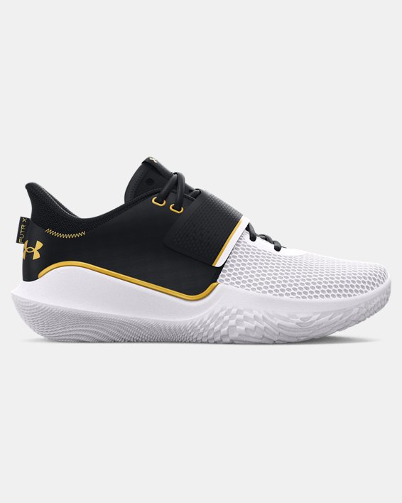 Under Armour Unisex UA Flow FUTR X Basketball Sko Herre Sort / Hvide | xBzCDn3Khuu