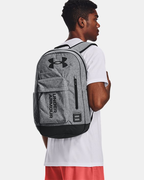 Under Armour Unisex UA Halftime Rygsække Dame Grå / Sort | 54SKNaknWqn