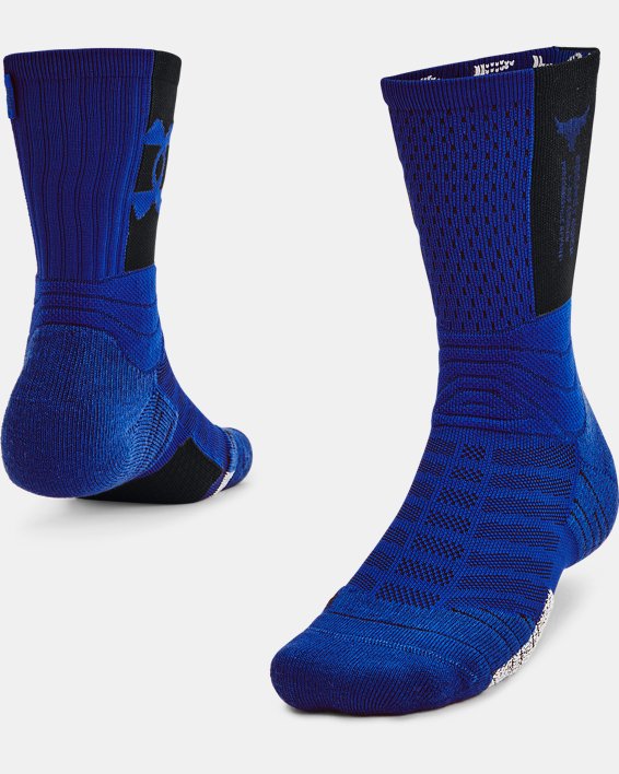 Under Armour Unisex UA Playmaker Project Rock Crew Sokker Herre Kongeblå / Sort | 9yeN2waWc9M