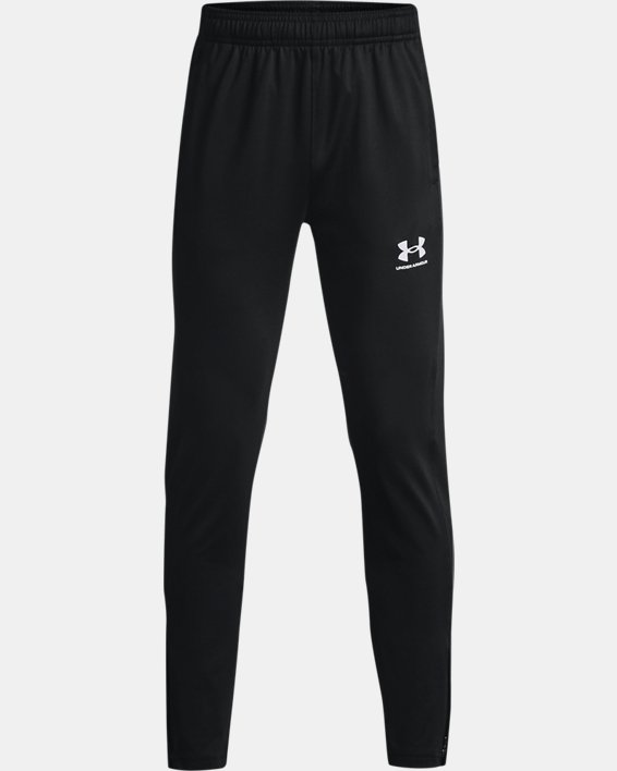 Under Armour Youth UA Challenger Training Shorts Drenge Sort / Hvide | C2HGTlNroh7